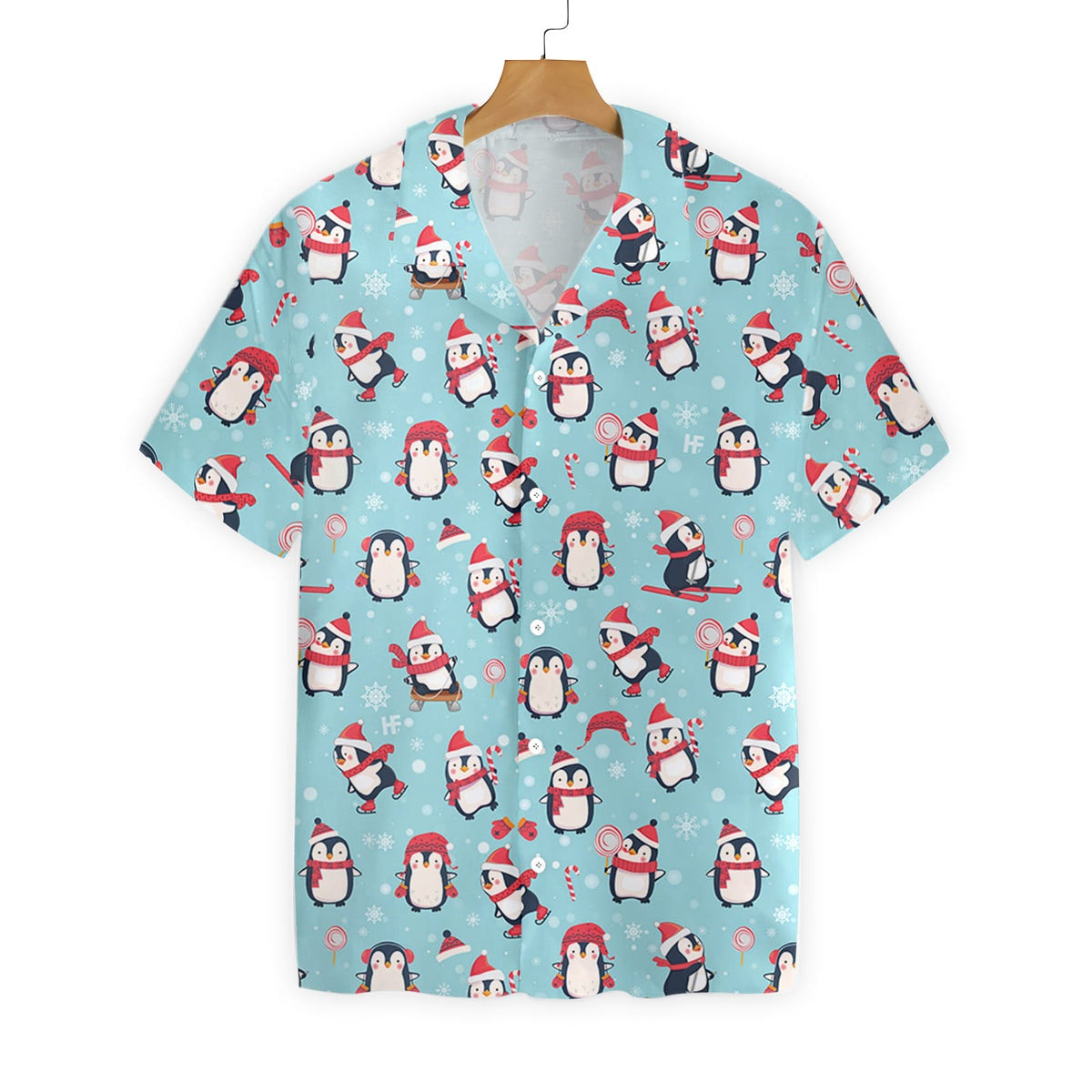 Merry Christmas Pattern Hawaiian Shirt