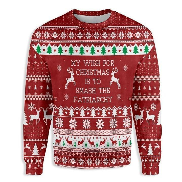 Merry Christmas Ugly Christmas Sweater Ugly Sweater For Men Women