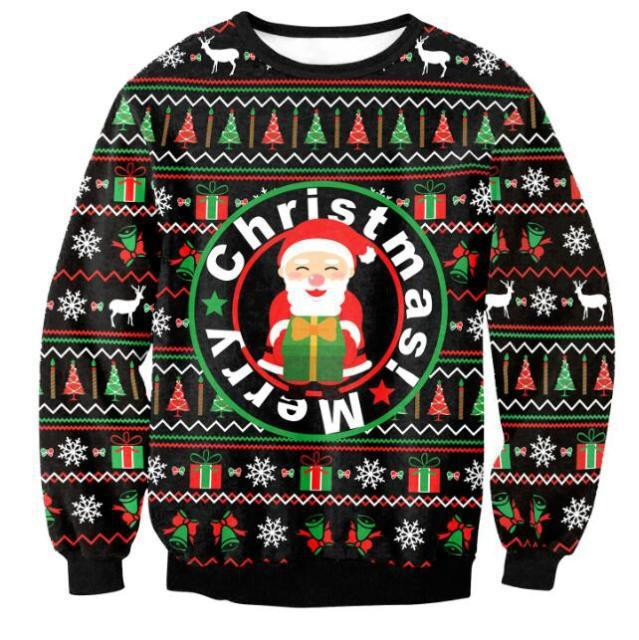 Merry Christmas Ugly Christmas Sweater Ugly Sweater For Men Women