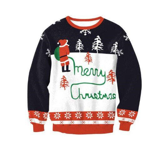 Merry Christmas Ugly Christmas Sweater Ugly Sweater For Men Women