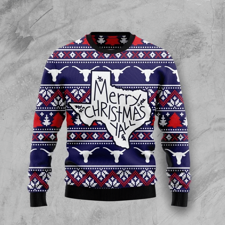 Merry Christmas Ugly Christmas Sweater Ugly Sweater For Men Women