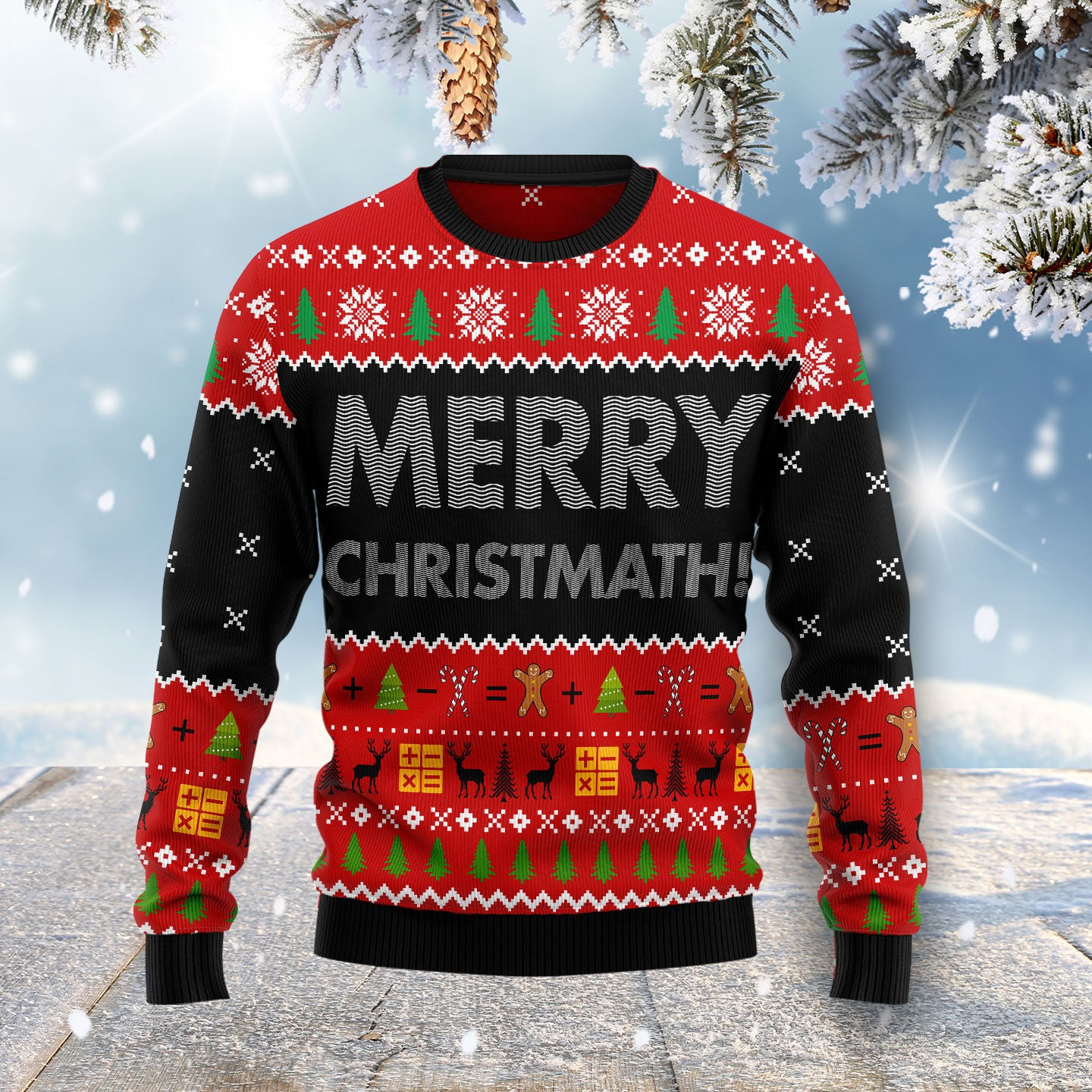 Merry Christmath Ugly Christmas Sweater