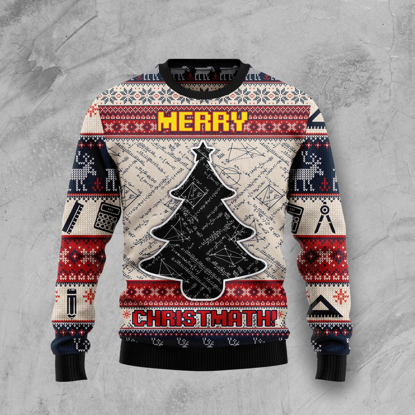 Merry Christmath Ugly Christmas Sweater