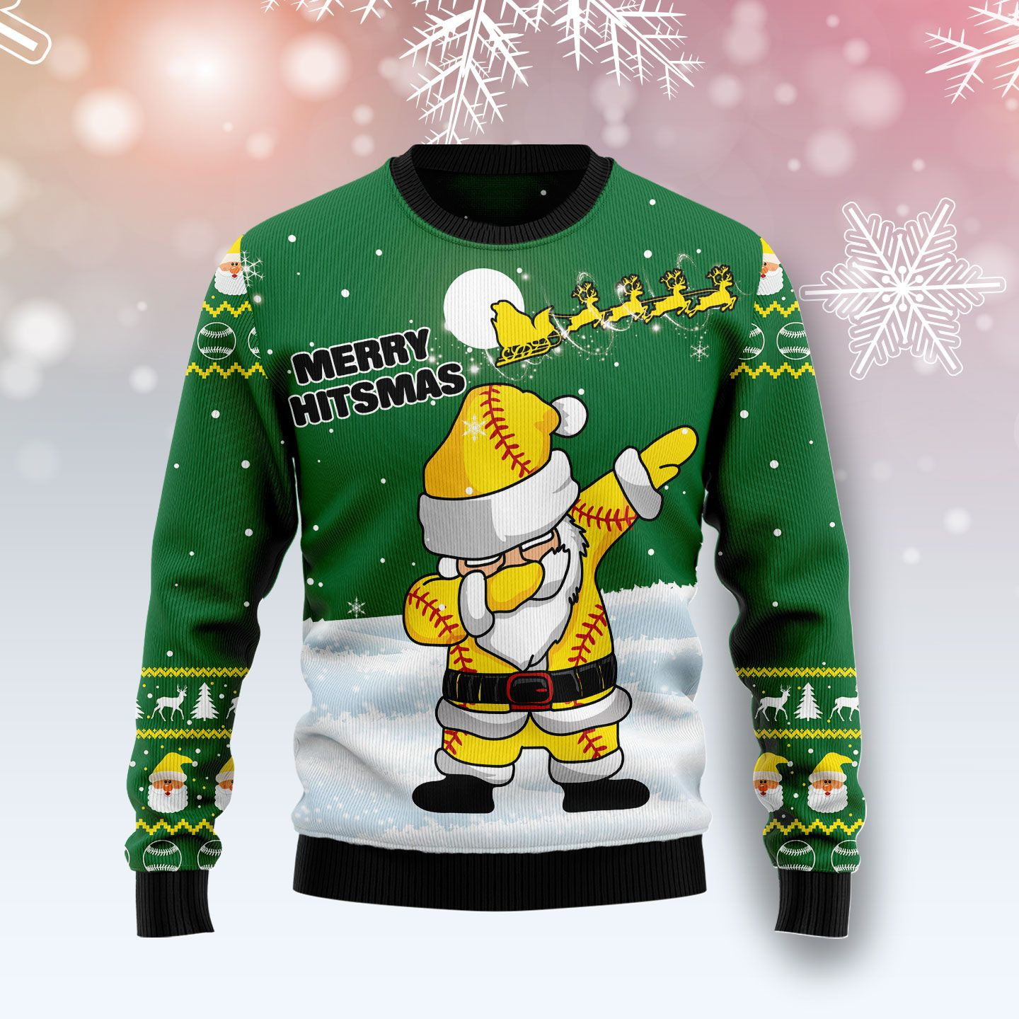 Merry Hitsmas Ugly Christmas Sweater Ugly Sweater For Men Women