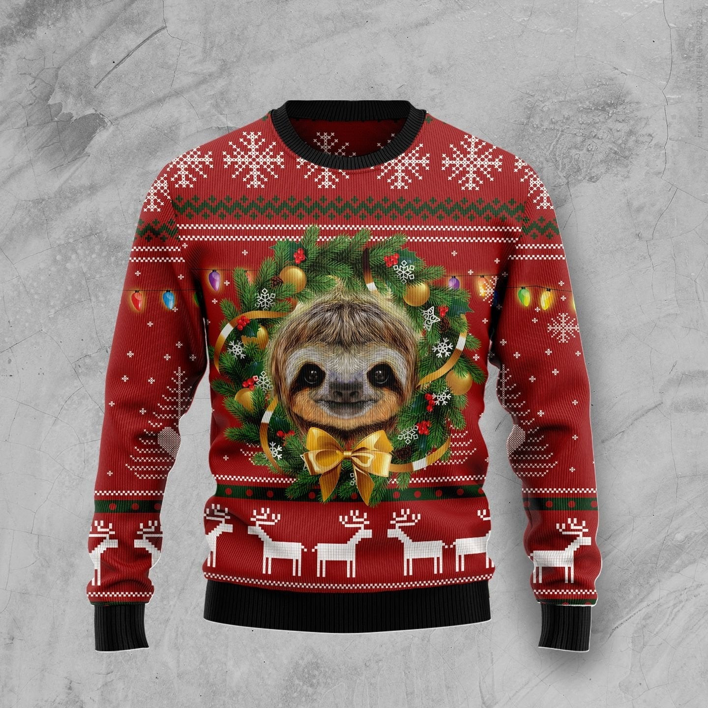 Merry Slothmas Ugly Christmas Sweater Ugly Sweater For Men Women