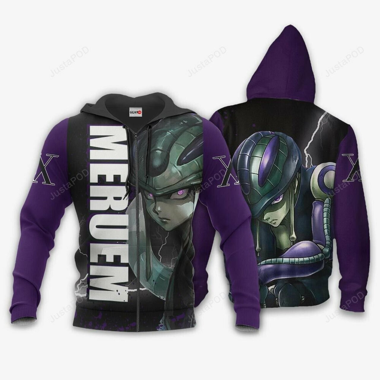 Meruem Hoodie Hunter X Hunter Anime 3d All Over Print Hoodie