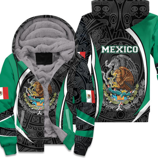 Mexico Flag Patriotic 3D Hoodie T Shirt Sweater Jersey Fleece Hoodie