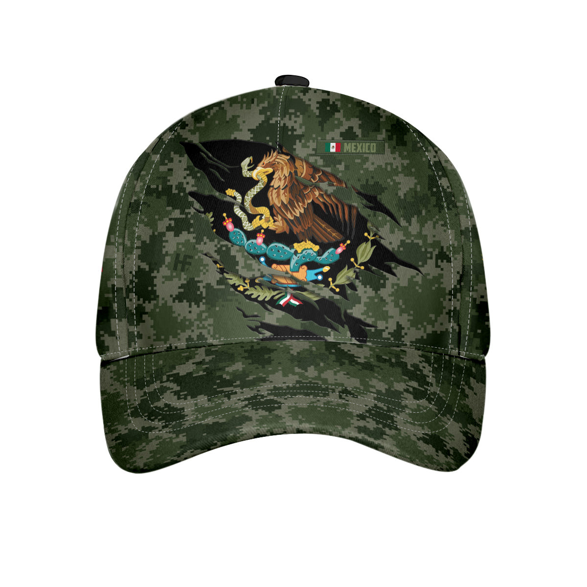 Mexico Military Camouflage Classic Cap Unisex Mexico Baseball Cap Gift For Mexican