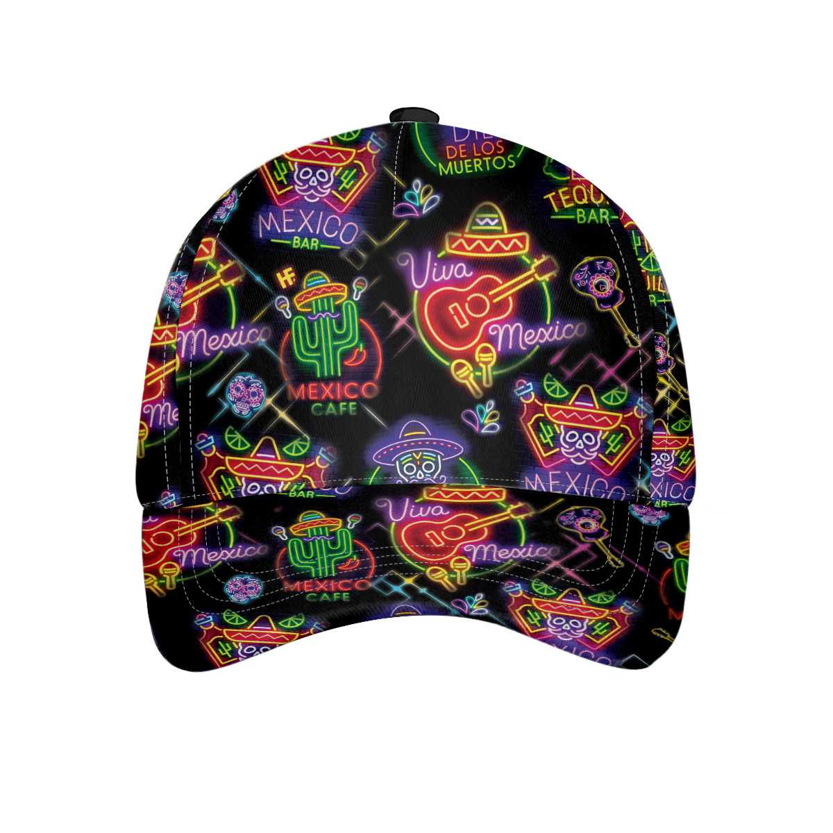 Mexico Neon Color Classic Cap Unisex Mexico Baseball Cap Gift For Mexican