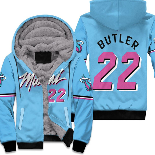 Miami Heat Jimmy Butler 22 Nba Basketball 2020 Finished City Edition Jersey Style Gift For Heat Fans Fleece Hoodie