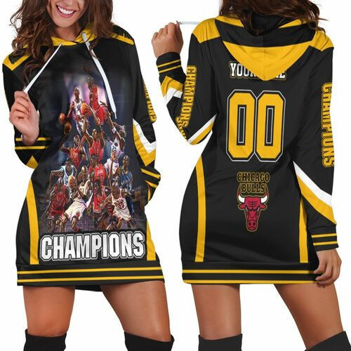 Michael Jordan Kobe Bryant Chicago Bulls La Lakers Legend Highlights 3d Hoodie Dress Sweater Dress Sweatshirt Dress