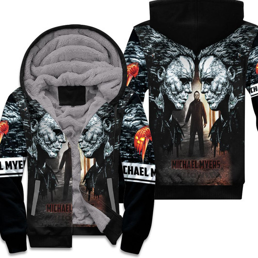 Michael Myers Horror Movie For Fan 3D Fleece Hoodie