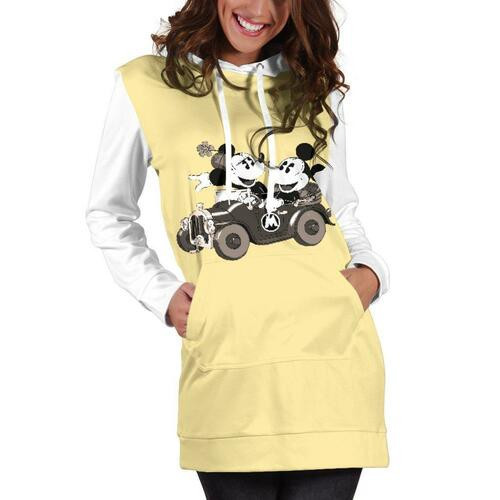 Mickey Hoodie Dress Sweater Dress Sweatshirt Dress 3d All Over Print For Women Hoodie