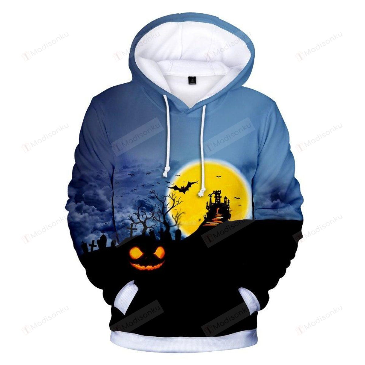 Midnight Castle  3D All Over Print Hoodie
