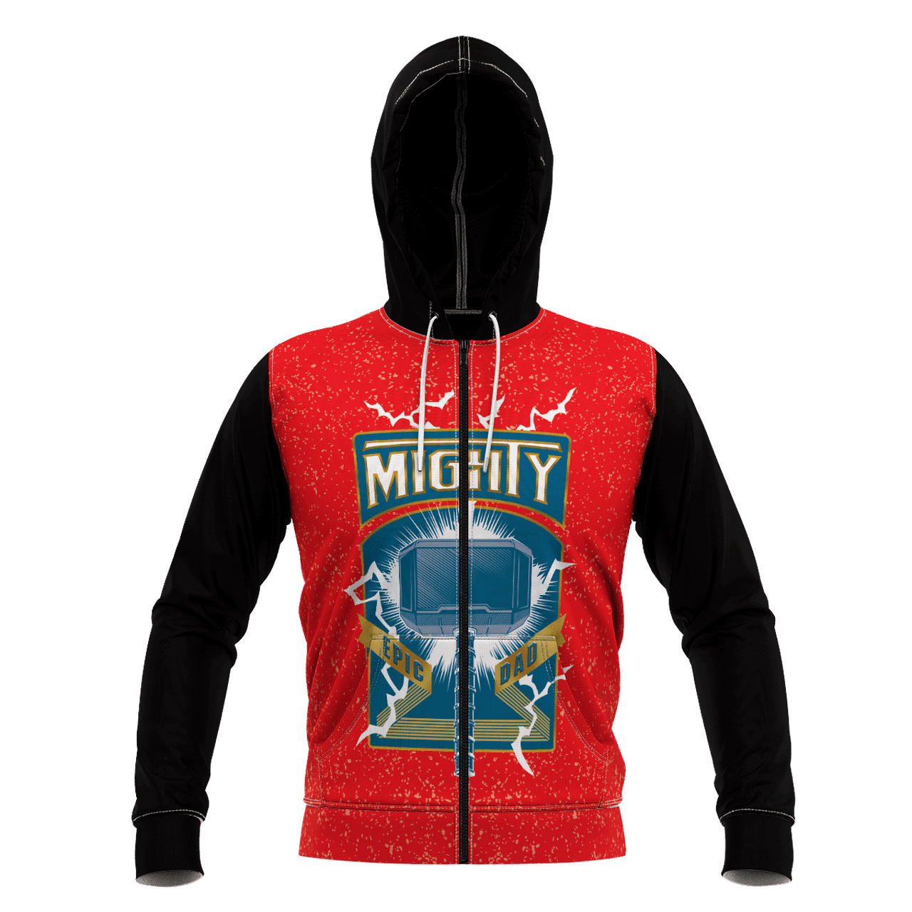 Mighty Epic Dad Unisex 3d All Over Print Hoodie