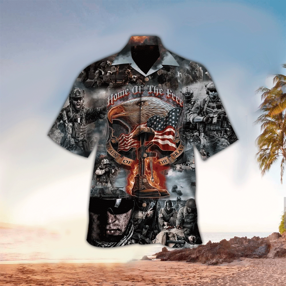 Military Hawaiian Shirt Mens Hawaiian Shirt For Military Lover Shirt for Men and Women