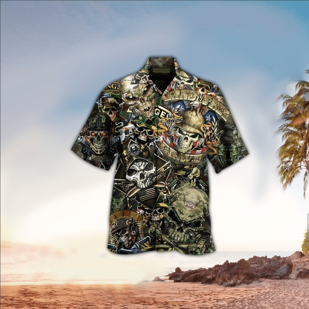 Military Shirt Military Hawaiian Shirt For Military Lovers Shirt for Men and Women