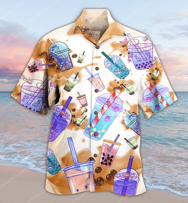 Milktea Love It Limited Edition - Hawaiian Shirt - Hawaiian Shirt For Men