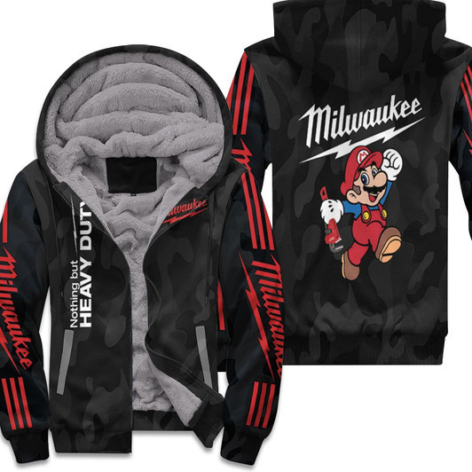 Milwaukee Super Mario Nothing But Heavy Duty Fleece Hoodie