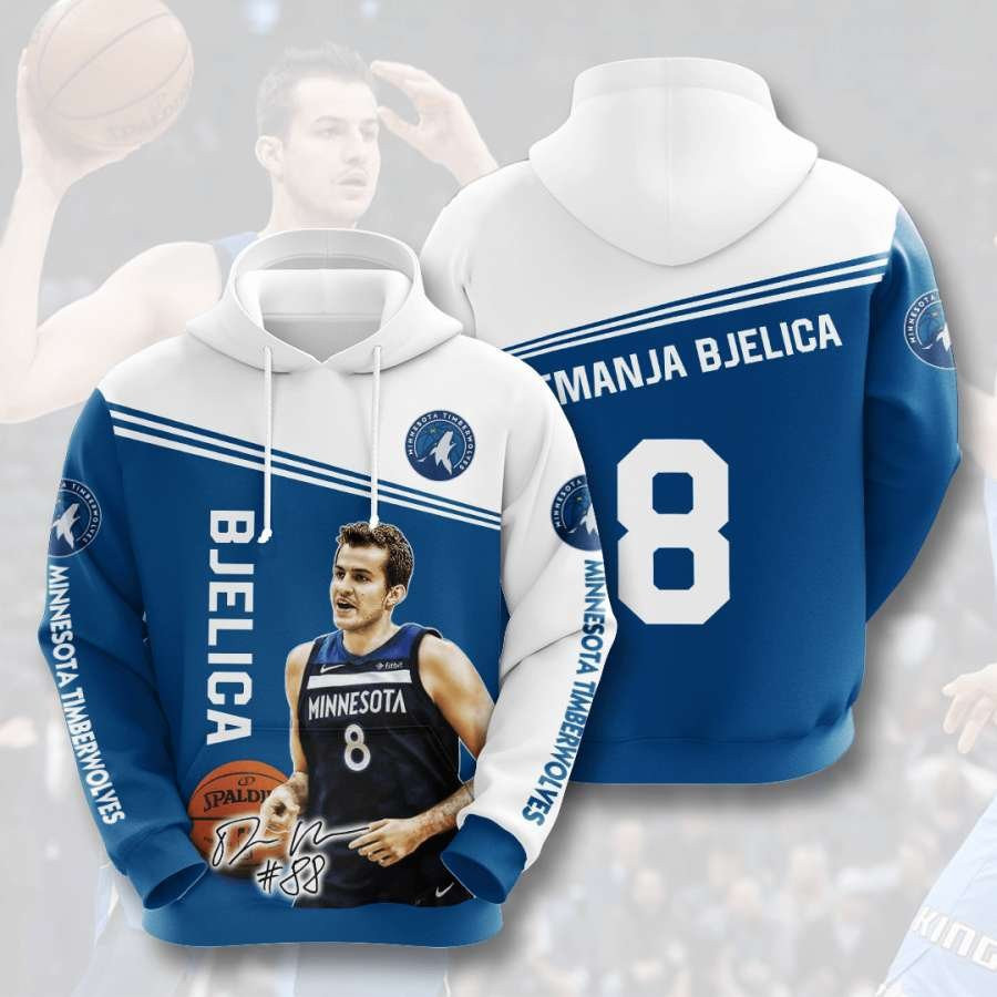 Minnesota Timberwolves No1196 Custom Hoodie 3D