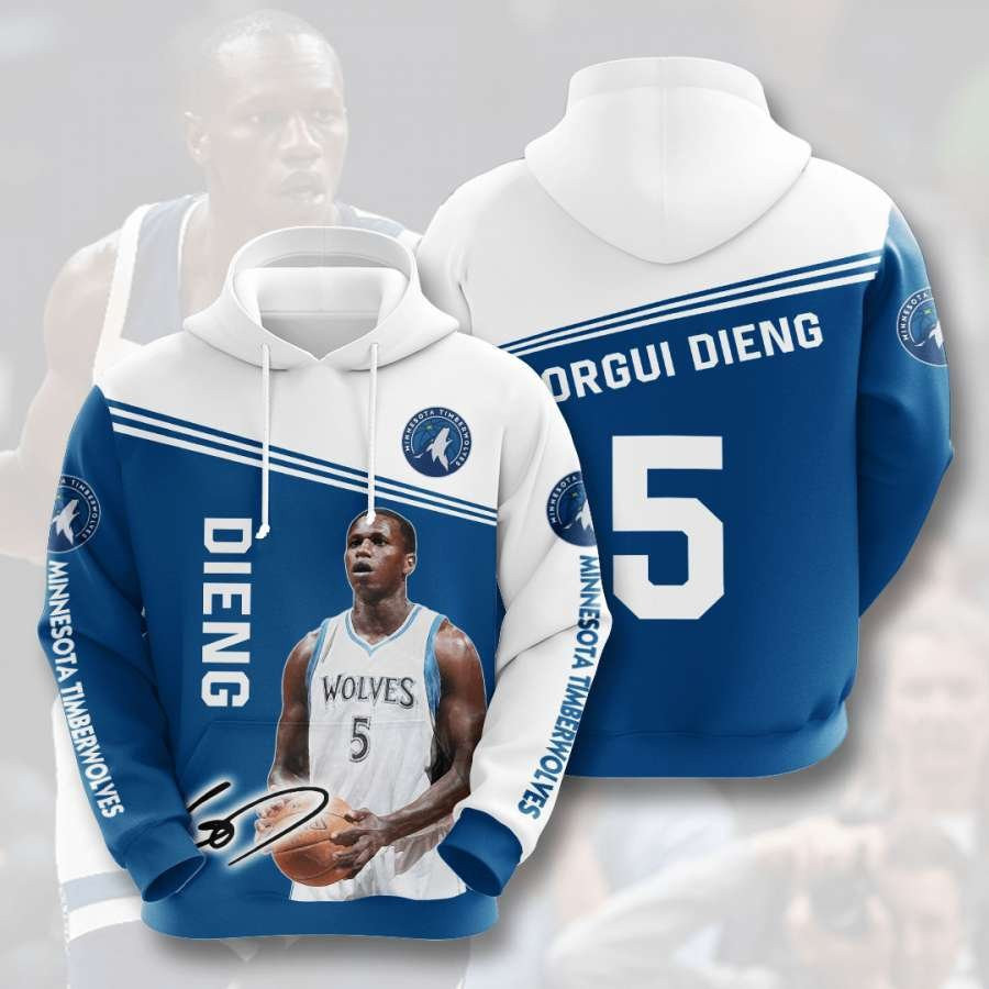 Minnesota Timberwolves No1197 Custom Hoodie 3D