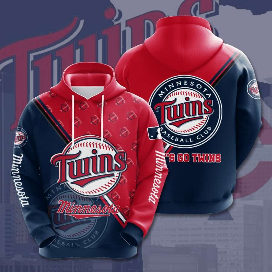 Minnesota Twins No1201 Custom Hoodie 3D