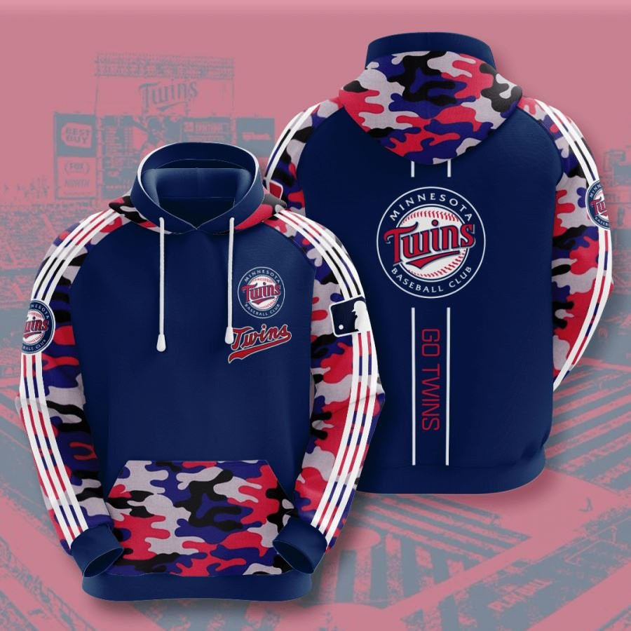 Minnesota Twins No1207 Custom Hoodie 3D