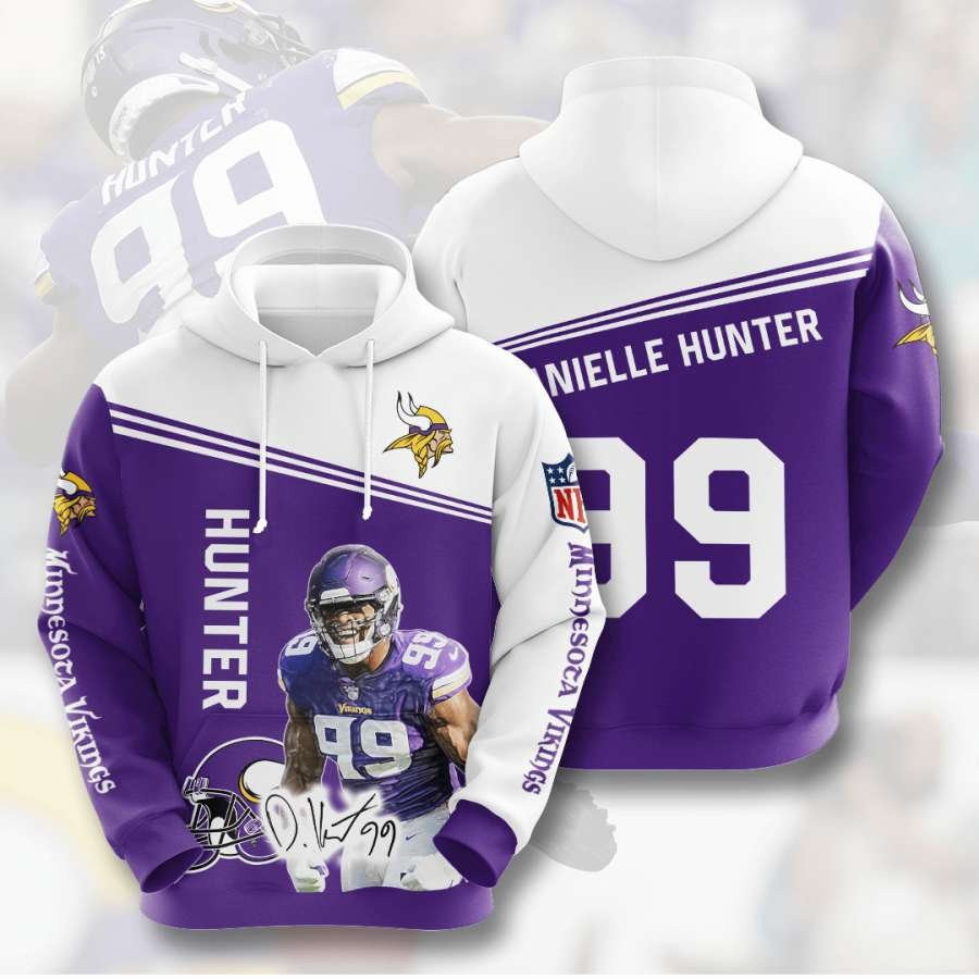 Minnesota Vikings No1215 Custom Hoodie 3D