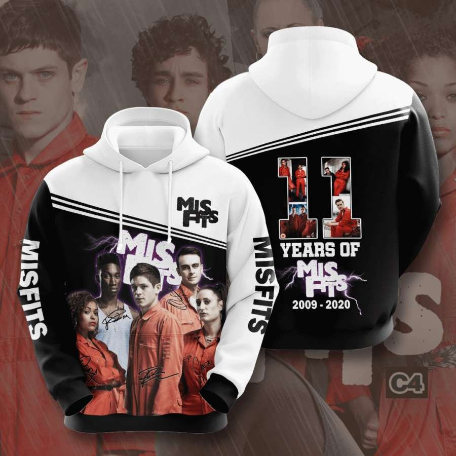 Misfits No1254 Custom Hoodie 3D