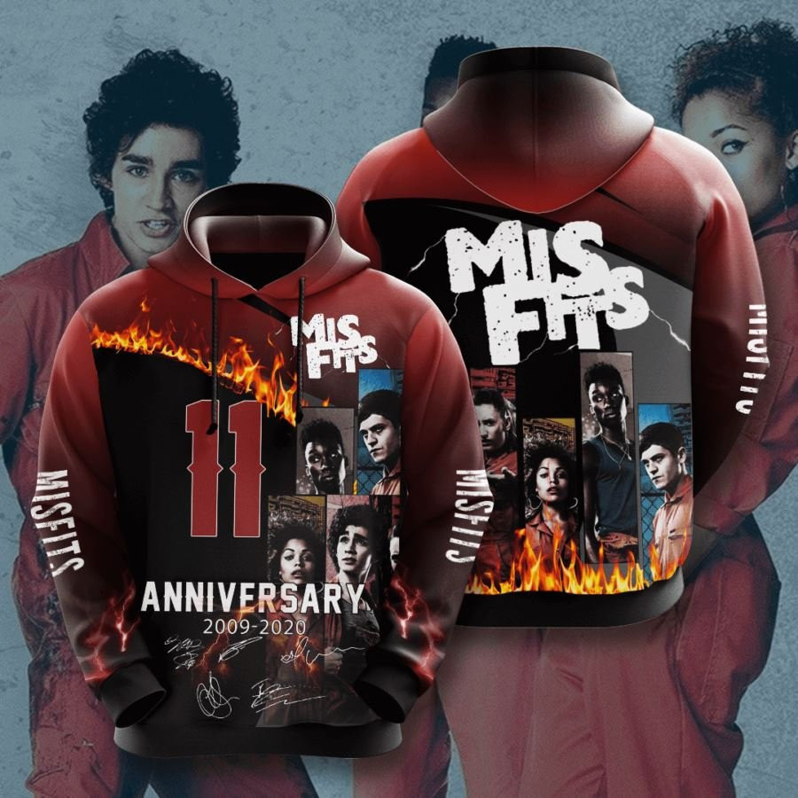 Misfits No1255 Custom Hoodie 3D