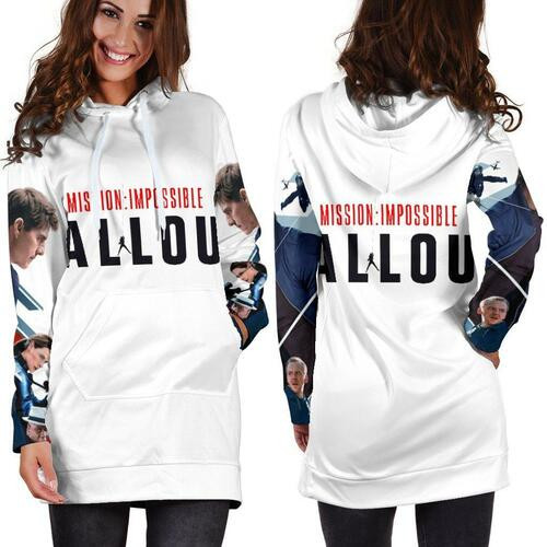 Mission Impossible Hoodie Dress Sweater Dress Sweatshirt Dress 3d All Over Print For Women Hoodie