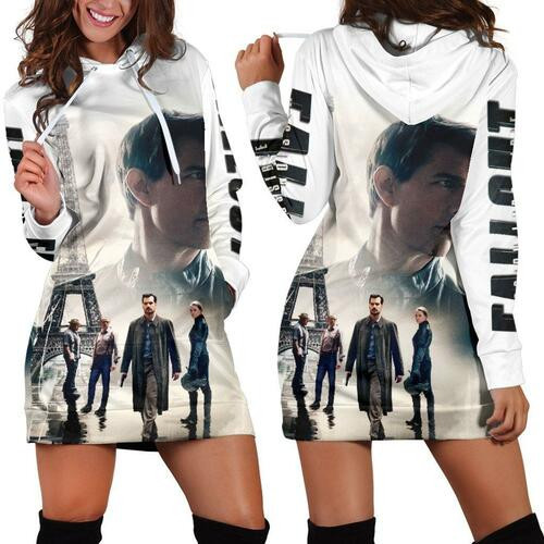 Mission Impossible Hoodie Dress Sweater Dress Sweatshirt Dress 3d All Over Print For Women Hoodie