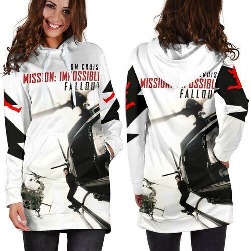 Mission Impossible Hoodie Dress Sweater Dress Sweatshirt Dress 3d All Over Print For Women Hoodie