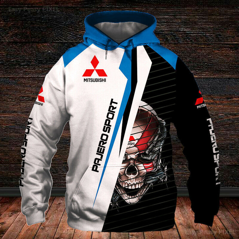 Mitsubishi Pajero Motors Triton 3D Hoodie Unisex All Over Printed Hoodie