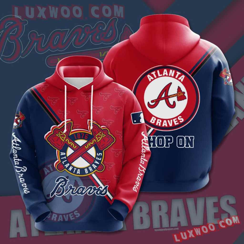 Mlb Atlanta Braves 3d All Over Print Hoodie 10 2021