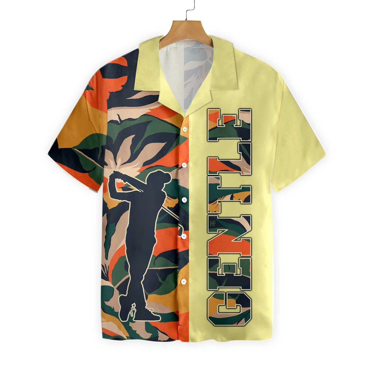 Modern Exotic Jungle Gentle Golf Hawaiian Shirt