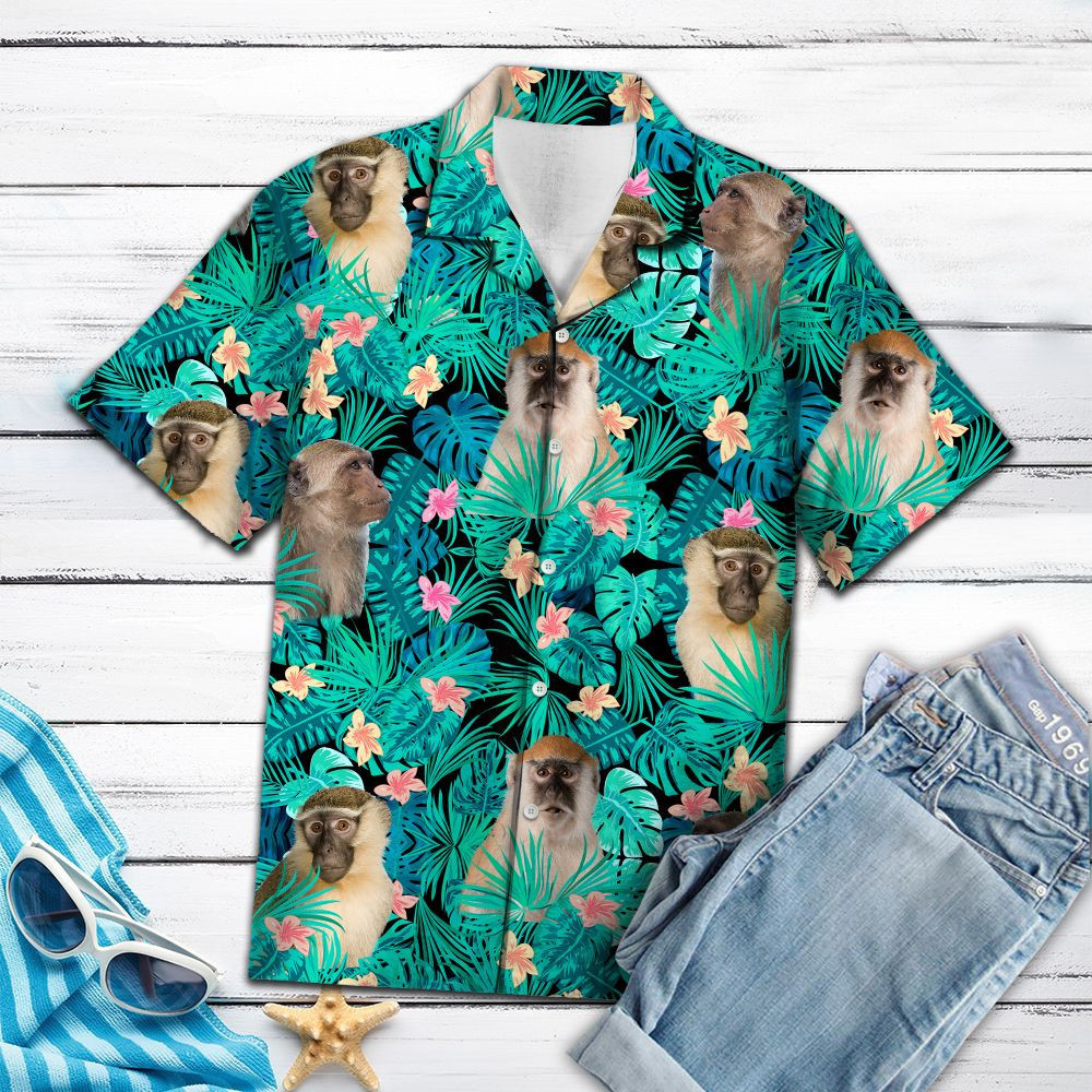 Monkey Hawaii Shirt for Men and Women