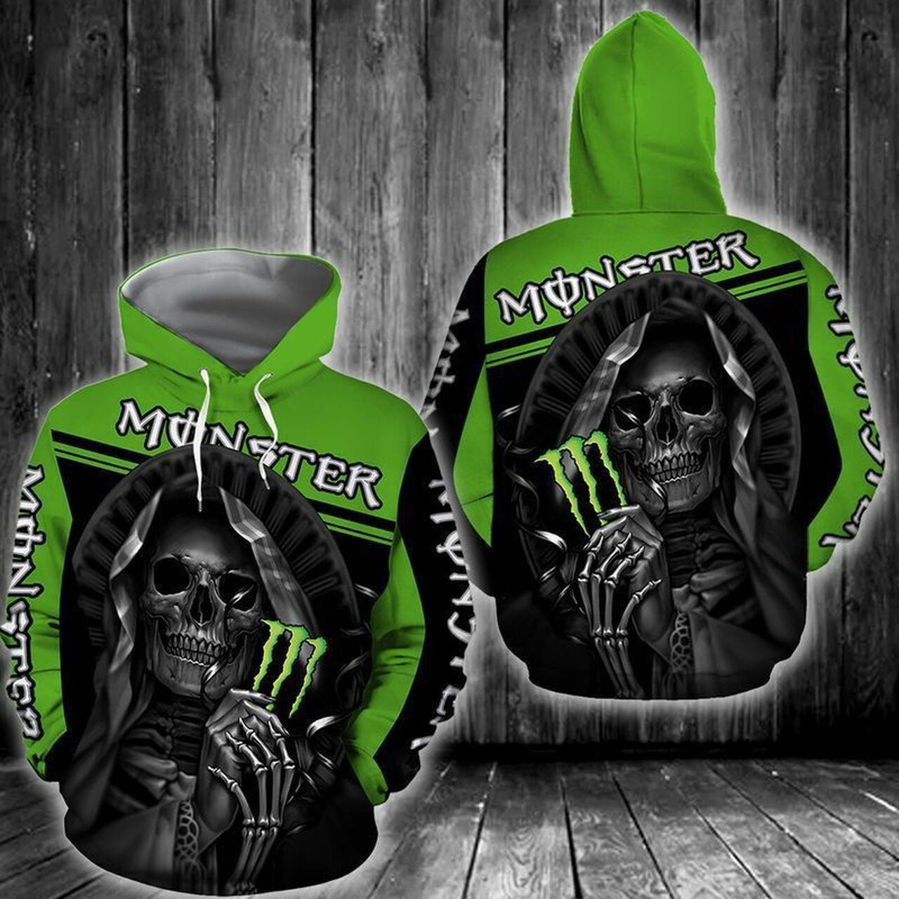 Monster 3d Hoodie For Men For Women All Over Printed Hoodie