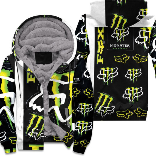 Monster Energy Logo Hoodie For Lovers 3D Jersey Fleece Hoodie