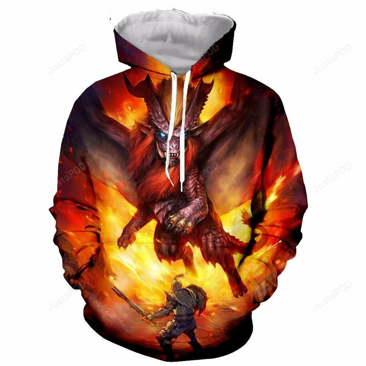 Monster Hunter 3d All Print Hoodie