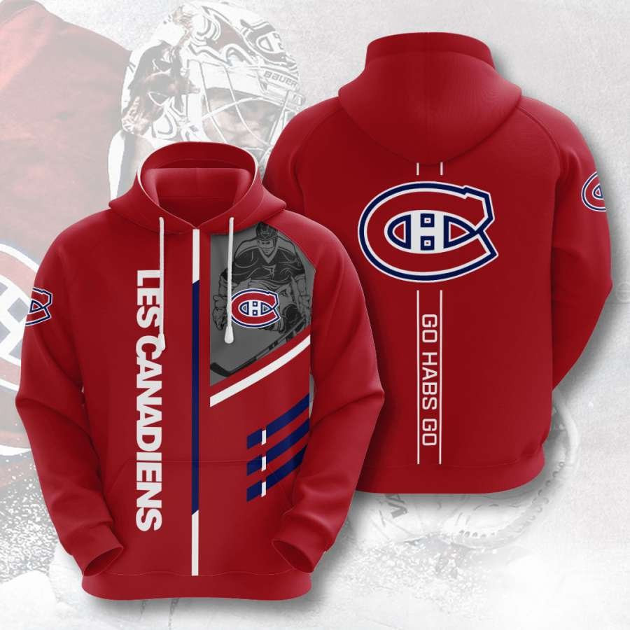 Montreal Canadiens No1256 Custom Hoodie 3D