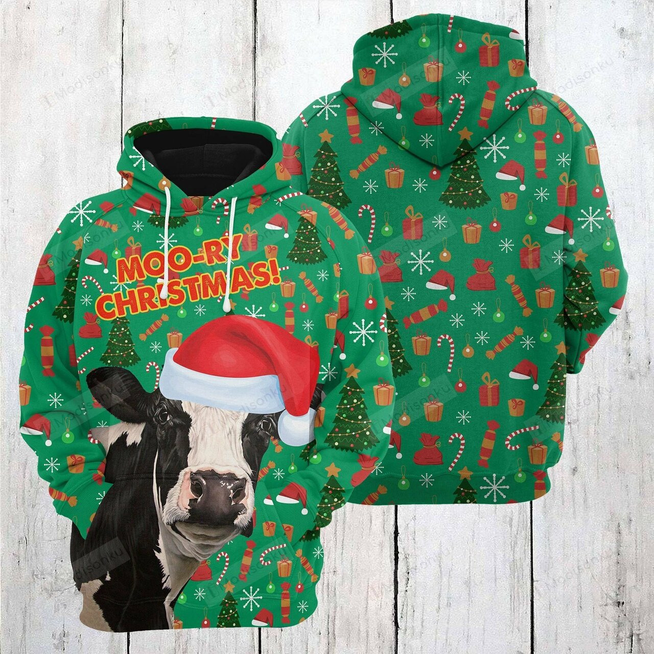 Moory Christmas 3d All Over Print Hoodie