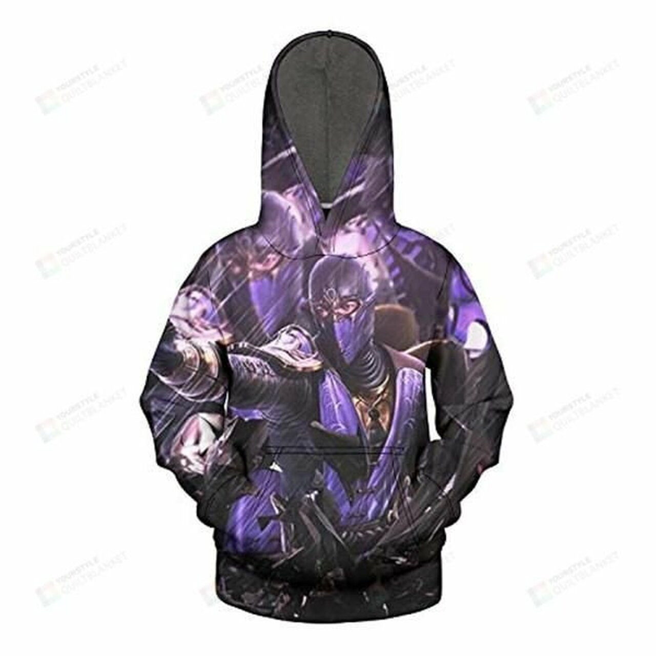 Mortal Kombat 3d All Over Print Hoodie