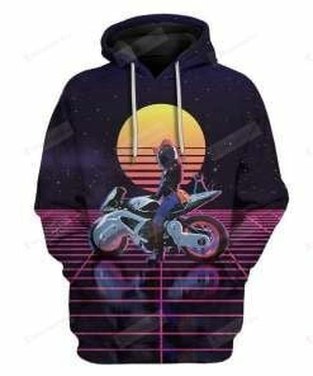 Motor Racing Girl 3d All Over Print Hoodie