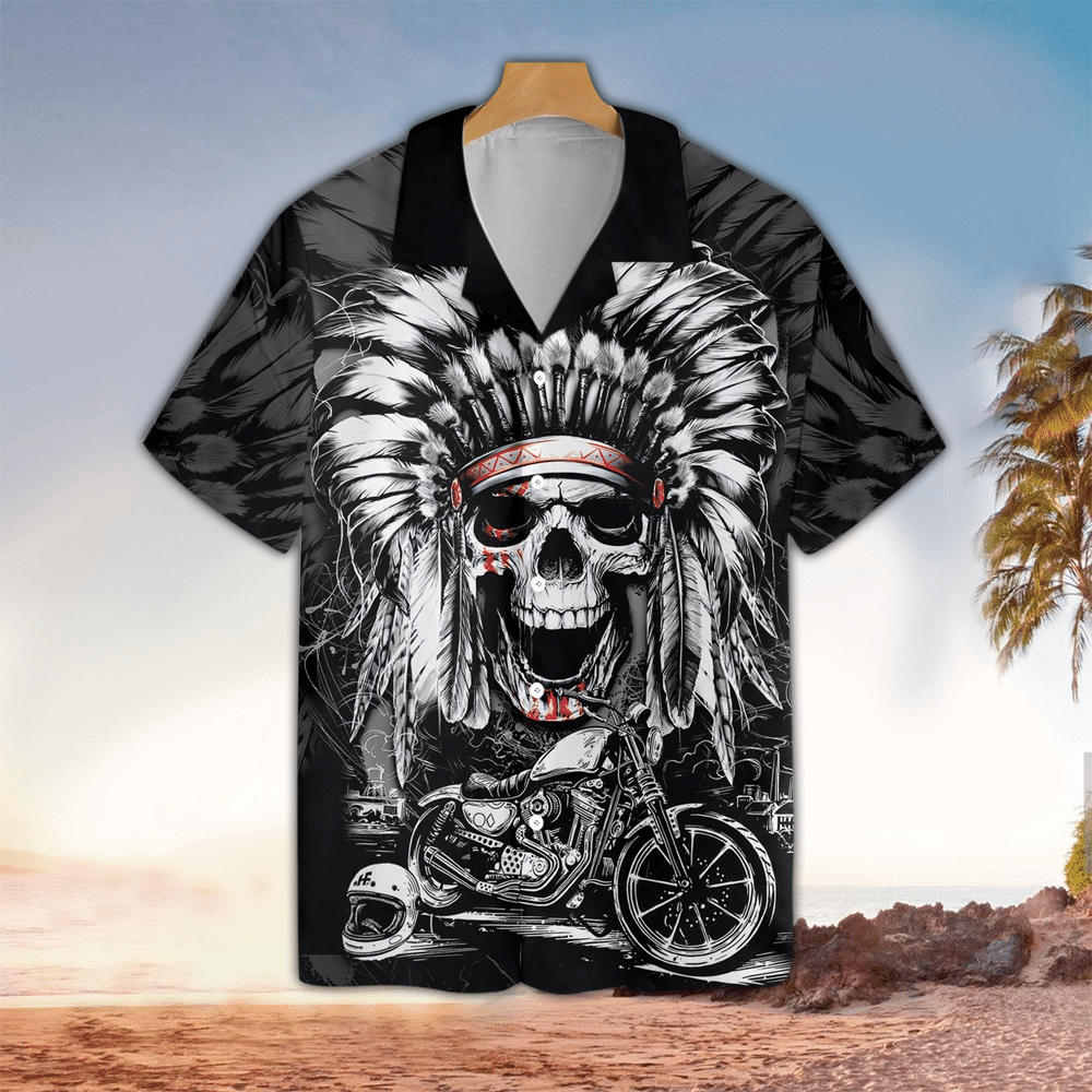 Motorcycle Hawaiian Shirt Amazing Motorbike Apparel Summer Aloha Shirt