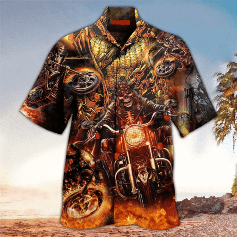 Motorcycle Hawaiian Shirt Amazing Motorbike Apparel Summer Aloha Shirt