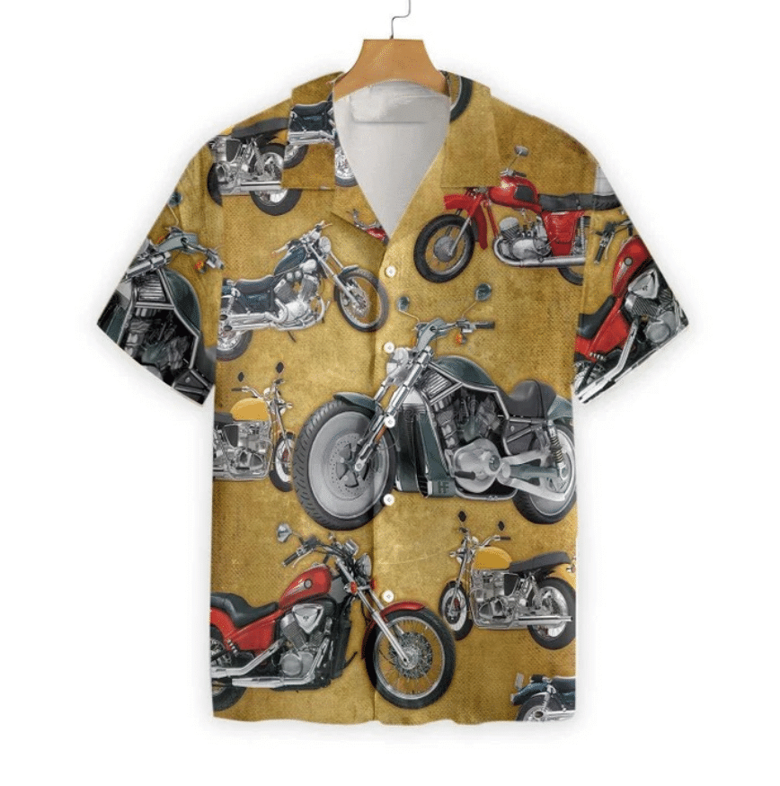 Motorcycle Hawaiian Shirt Amazing Motorbike Apparel Summer Aloha Shirt