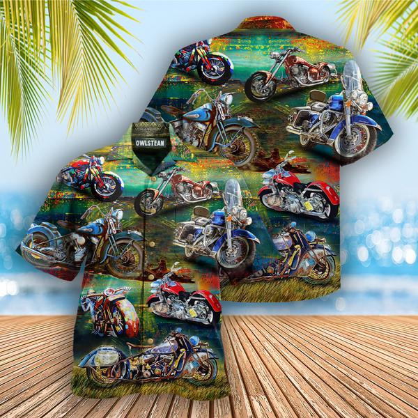 Motorcycles Freedom Is A Full Tank Edition - Hawaiian Shirt - Hawaiian Shirt For Men