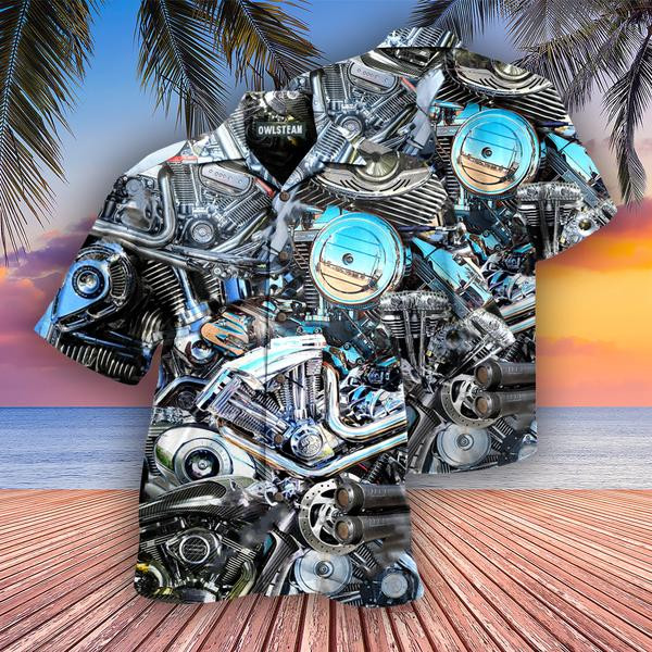 Motorcycles Gone Riding Be Back Whenever Edition - Hawaiian Shirt - Hawaiian Shirt For Men