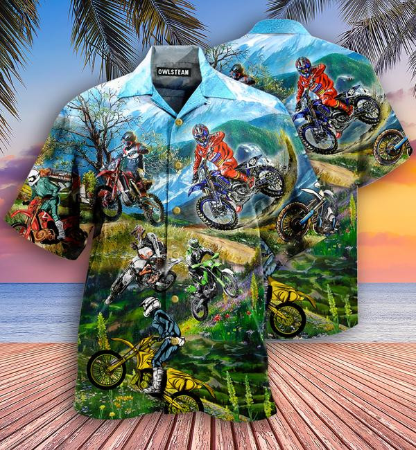 Motorsport Life Is Better With Braap Edition - Hawaiian Shirt - Hawaiian Shirt For Men